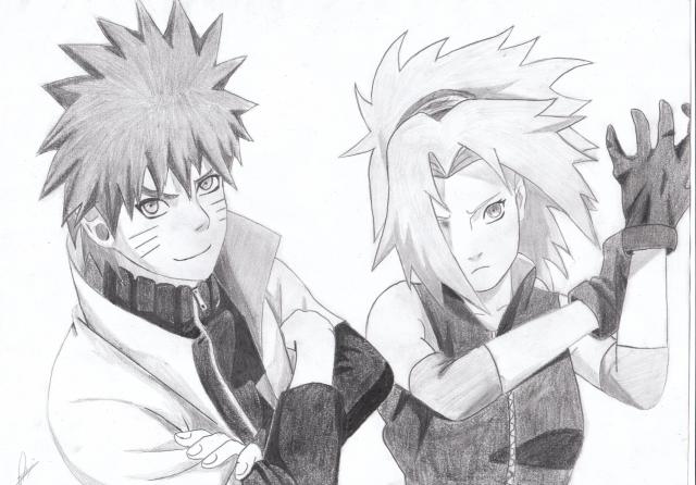 naruto and sakura